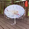 Guarda-chuva de Papel de Óleo Pétala Borla Clássico Meninas Dança Desempenho Adereços Dinastia Han Guarda-chuva de Fotografia Decoração Cheongsam Guarda-chuva Infantil