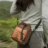 Nueva Bolsa Pequeña Cruzada Deportiva Simple para Exteriores Unisex Versátil para Viajes Impermeable Transpirable Bolsa de Bloque de Color