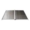 Calentador solar de agua Cabezal de ingeniería Colector de acero inoxidable Sistema calentador de agua de tubo 50/58 Energía del aire comercial