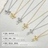 Collar de plata S925 con lazo coreano y perla para mujer de la industria de la decoración Cui Yan, explosiones 2025, cadena de clavícula dulce nicho rojo neto