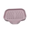 Saboneteira de Silicone Tipo Desvio de Drenagem Silicone Sem Furos Sem Água Banheiro Japonês Criativo Suporte para Sabonete