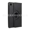 Para Tab New Samsung A9 Funda Protectora de Panel Plano 8.7 Patrón de Lichi Giratoria 360 Funda de Cuero SM-X115 Funda Protectora
