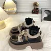 Zapatos Mary Jane Frances de Plataforma con Lazo y Forro de Felpa, Zapatos de Algodón, Nuevo Estilo Japonés Invierno 2025 Zapatos de Cuero que Aumentan la Altura para Mujer