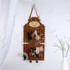 Bolsa Colgante de Fieltro Transfronteriza para Joyería, Accesorios para el Cabello, Bolsa de Almacenamiento, Estante Organizador de Pasadores y Gomas para el Cabello Montado en la Pared