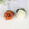Ramillete de Boda Estilo Bosque para el Novio y los Padrinos, Flor de Bolsillo para Traje de Boda, Flor Artificial para Invitados de Banquete, Broche de Gypsophila