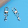 Hebilla Metálica para Puerta Hebilla de Langosta Gancho Accesorios para Llavero Oro Colgante para Bolsa DIY Accesorios para Joyería de Muñeca al Mayoreo