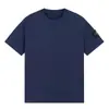 Versión Alta Exportación Transfronteriza Nuevo S t O Piedra Brújula Color Puro Pulsera Camiseta de Manga Corta Cuello Redondo Tendencia para Hombre