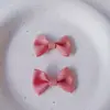 Cinta de Color Sólido Acanalada 4*2.5cm Moño Pequeño DIY Ropa Hecha a Mano Accesorios para el Cabello de Niños Accesorios para Pasador Moño