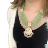 Collar de Perlas de Resina Estilo Corte Vintage Transfronterizo Europeo y Americano, Diseño Versátil, Joyería de Nicho, Accesorio Exquisito y Versátil