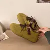 Sapatos Mary Jane Retrô para mulheres, novo estilo de outono, sapatos rasos versáteis de sola macia, tênis de balé, sapatos casuais