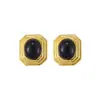 Pendientes Geométricos de Acero Inoxidable Transfronterizos, Pendientes, Pendientes de Acero de Titanio con Diseño Personalizado de Nicho para Mujer, Juegos de Joyería de Alta Gama