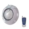 Luz de Piscina Colorida LED Transfronteiriça com Controle Remoto Montada na Parede Subaquática 29570 Plástico Luz de Piscina de Alta Potência