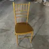 Silla de Sección de Bambú Blanco Silla de Césped para Exteriores Silla de Boda Silla de Banquete Silla de Sección de Bambú Dorado Silla de Hotel