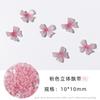 Decorações de Nail Art em Estilo Japonês, Laços Tridimensionais, Decorações de Unha Rosa, Acessórios DIY, Atacado, Estilo Gelo Transparente