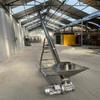 Máquina de alimentação tipo tubo de escalada para molho de pimenta viscoso de aço inoxidável de grau alimentício para geleia de carne amassada