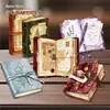 Retro.Story Serie de Cuadernos con Temática Antigua Pegatinas Decoración de Libros Vintage Material de Bricolaje 6 Diseños