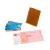 2024 nuevo tarjetero tarjetero retro cuero Crazy Horse bolsa para dólares billetera de cuero genuino simple duradero hecho a mano tarjetero con costura