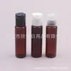 Botella Marrón con Tapa Flip-Top de 30ml con Tapa de Presión, Botella de Rocío Puro, Botella Marrón para Champú de 30ml, Botella para Aceite, Botella Dosificadora de Aceite Esencial
