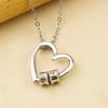 AliExpress moda Joker collar de amor letras diy cadena para la clavícula con cuentas joyería para el Día de Acción de Gracias de la madre colgante fábrica