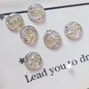 Nuevo Taladro de Resina Plano de Cola de Fénix de 10 mm Gympani Estrella Taladro Redondo Parche de Joyería para Manualidades Parche de Joyería DIY