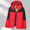 5688 Warrior Graphene Super Suave Ropa de Carga Otoño e Invierno Forrada de Polar Engrosada Ropa de Trabajo Deportes al Aire Libre Logo
