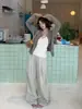 Suéter Cardigan de Malha Manga Longa com Bolinhas NEOTC Outono Café de Arroz Estilo Coreano Feminino Doce para o Dia a Dia