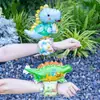 Balão de Pulso Tridimensional 3D de Dinossauro Desenho Animado Infantil Decoração de Festa Brinquedo Presente de Aniversário Pequeno Presente Promocional
