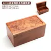 Caja de Joyería de Madera Maciza con Ensambles de Caja y Espiga Caja Ornamentada de Madera Estilo Chino Nuevo Caja de Almacenamiento Tallada en Relieve Retro Organizador de Artículos Varios Envío Gratis