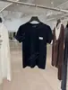 DestacadoYuran 26 Nueva Colección de Principios de Otoño Hilo Doble Algodón Perezoso Estampado de Espuma 3D Camiseta de Manga Corta