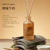 Aceite Esencial de Aromaterapia sin Llama para Uso en el Hogar, Fragancia para Interiores para Dormitorio, Set de Recarga de Perfume Difusor de Caña Caja de Regalo