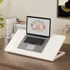 Escritorio móvil de altura ajustable, mesita de noche, espacio pequeño, escritorio de estudio simple, ruedas silenciosas, escritorio para habitaciones de residencia estudiantil, mesita de noche