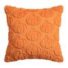 Nueva Almohada de Felpa de Calabaza Funda de Almohada Bordada de Calabaza Otoño Halloween Sala de Estar Sofá Cojín Decorativo Cojín