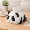 Linda Caja de Pañuelos de Panda para Uso Doméstico, Decoración de Mesa de Café en la Sala de Estar, Portapañuelos Creativo, Alto Valor Estético