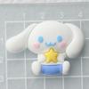 Kk Gato Desenho Animado Pvc Borracha Macia Cachorro Branco Furo Fivela de Sapato Gato Decorativo Flor de Sapato Acessórios DIY Material Ímã de Geladeira