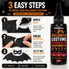 El pegamento para reparación de disfraces de Halloween KineShineX es adecuado para reparar rápidamente capas, máscaras, guantes y encajes con un fuerte poder adhesivo.
