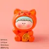 Gato da Sorte Lilith Boneca Fofa Enfeite Artesanato de Resina Alívio do Estresse Cura Escritório Mesa Carro Pequeno Enfeite
