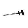 Gancho de aleación de aluminio selector de anzuelos equipo de pesca selector de anzuelos portátil selector de anzuelos tipo T separador de anzuelos de garganta profunda para pesca