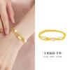Pulsera de Calabaza de la Fortuna de Plata Esterlina S925 Fujian y Guangdong con Jade Hetian y Perlas de Agua Dulce, Nuevo Estilo Chino, Exquisita y Elegante
