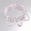 Explosões Super Fada Mori Cristal Lua Pulseira Feminina Design de Nicho Estudante Joker Cor Doce Pulseira de Namorada