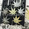 Ostra Mariposa Amarilla Ostra Mariposa Negra Ostra Mariposa Blanca Corona de Pelo Hoja de Arce Tallada Nueva Pasador Joyería Estilo Antiguo Accesorios de Joyería diy