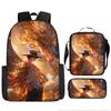 One piece Luffy mochila one piece mochila escolar Sauron estudiante mochila Rey del Mar mochila bandolera estuche traje