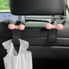 Lindo Gancho para Asiento de Coche con Forma de Moño, Gancho de Almacenamiento para el Interior del Coche, Gancho Organizador Creativo para el Asiento Trasero