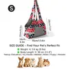 Bolsa de Transporte para Mascotas, Bolso de Hombro para Coche, Bolsa Portátil Transpirable con Toque Frío para Gatos, Bolsa de Verano para Coche