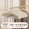 Conjunto Doméstico de Cabides de Veludo, Antiderrapante e Sem Marcas, para Pendurar Calças, Cabides de Roupas Ajustáveis com Presilhas de Veludo
