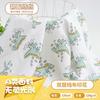 Tela de Algodón con Estampado de Dinosaurios Verdes Doble Crepé Estampado Ropa para el Hogar Ropa de Dormir para Maternidad e Infantes Tela para Mujer