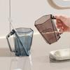 Vaso para Enjuague Bucal, Vaso para Cepillo de Dientes con Asa, Diseño Hexagonal, Vaso para Cepillo de Dientes Estilo Coreano para Estudiantes Hombres y Mujeres, Vaso para Cepillo de Dientes Familiar con Asa