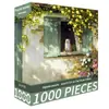 Puzle de 1000 piezas Sakura Town Fabricante Popular Transfronterizo Alta Dificultad Alivio del Estrés Juguete Educativo para Niñas Regalo de Cumpleaños