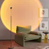 Lámpara de pie para sala de estar luz de relleno atardecer