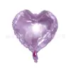 Ins18 pulgadas color gelatina cristal color amor globo de aluminio boda fiesta de cumpleaños decoración propuesta globo flotante de helio