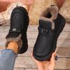 Zapatos de Invierno Transfronterizos para Mujer de Tallas Grandes Estilo Nuevo Zapatos de Mujer Felpa Suela Gruesa Botas de Nieve Cálidos, Resistentes al Desgaste, Cómodos y Versátiles Zapatos de Algodón